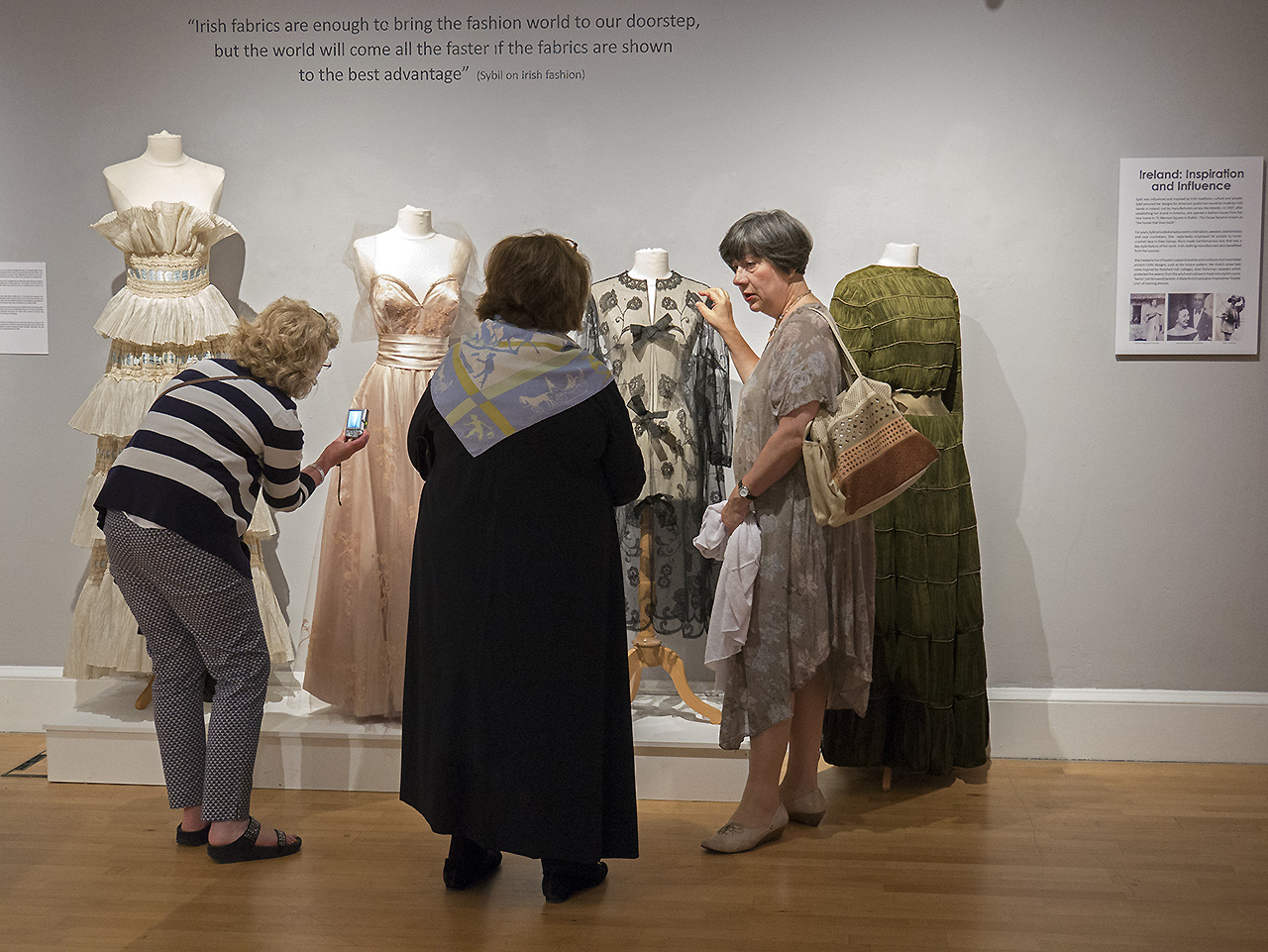 Headford Lace Project Blog - Sybil Connolly exhibition at The Hunt Museum in Limerick