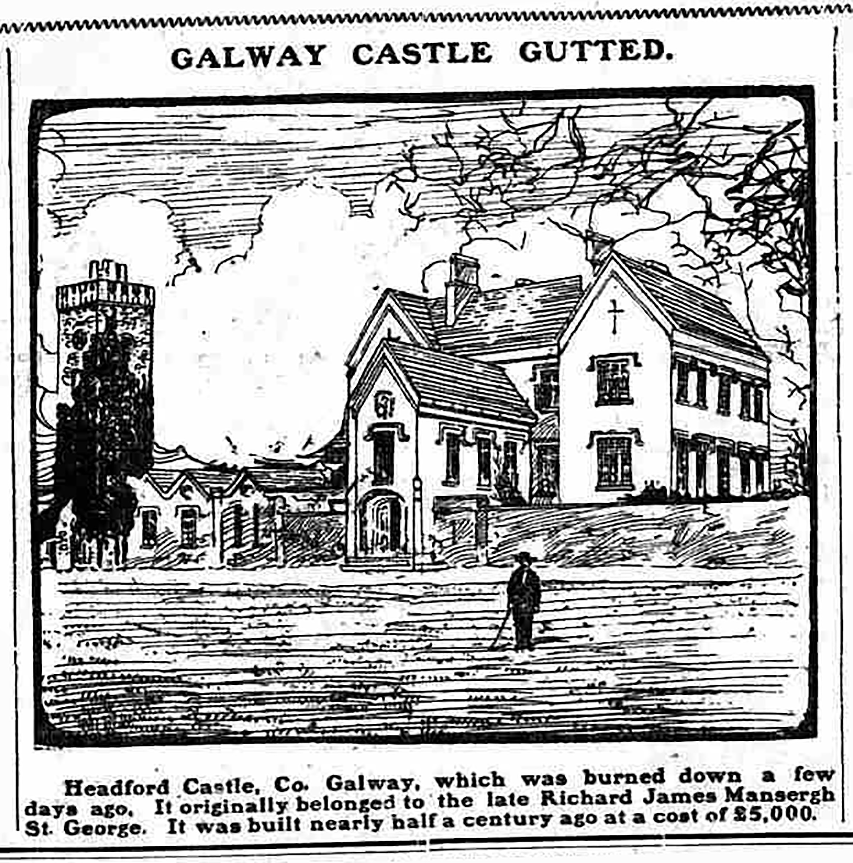 19060629 galway castle gutted